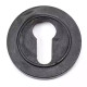 Blacksmith External Beeswax Round Euro Escutcheon