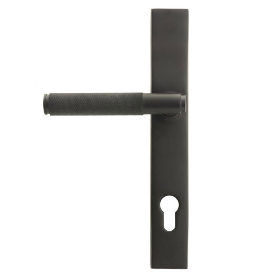 Brompton Slimline Sprung Lever Espagnolette - Aged Bronze