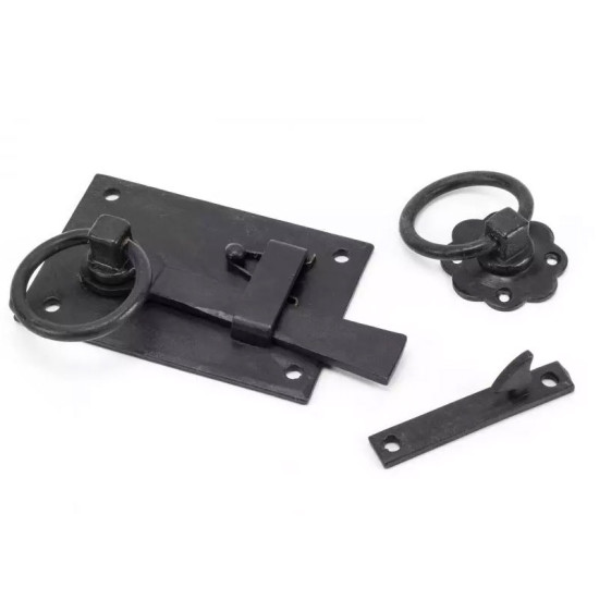 Blacksmith External Beeswax Cottage Latch Set