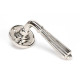 Polished Nickel Hinton Lever on Rose Set - Unsprung