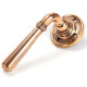 Polished Bronze Newbury Lever on Rose Set - Unsprung