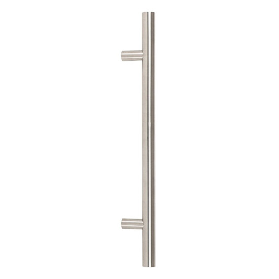 T Bar Handle with Secret Fixings - Satin Marine Stainless Steel