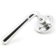 Polished Chrome Newbury Lever on Rose Set - Unsprung