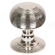 Beehive Centre Door Knob - Polished Nickel