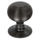 Beehive Centre Door Knob - Aged Bronze