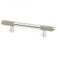 Half Brompton Pull Handle - Satin Stainless Steel