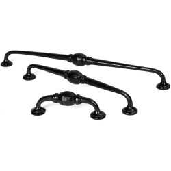 Traditional Blacksmith Hammered D Handle