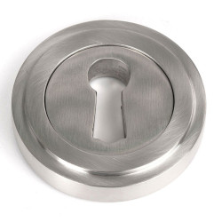 Satin Marine Stainless Steel Art Deco Escutcheon