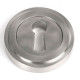 Satin Marine Stainless Steel Art Deco Escutcheon