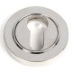 Polished Marine Stainless Steel Round Euro Escutcheon
