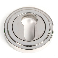 Polished Marine Stainless Steel Art Deco Euro Escutcheon