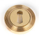 Polished Brass Beehive Escutcheon