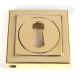 Polished Brass Square Escutcheon