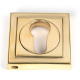 Polished Brass Square Euro Escutcheon