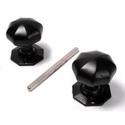 Octagon Door Knob Set