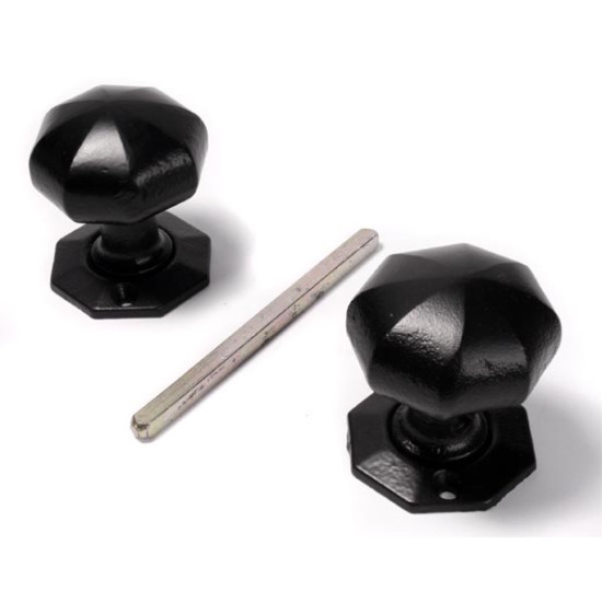 Octagon Door Knob Set