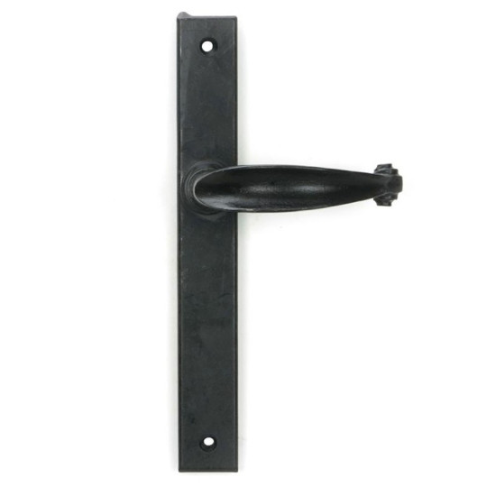 External Beeswax Cottage Slimline Lever Espag. Latch Set