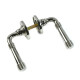 Polished Nickel Beehive Lever Door Handle