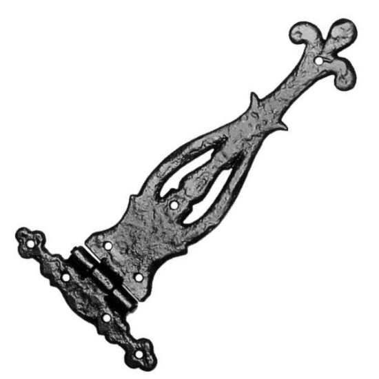 Kirkpatrick 1517 Intricate Fleur De Lys Door Hinges
