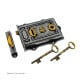 Davenport Cast Iron Rim Lock Set