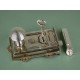 Davenport Nickel Rim Lock Set