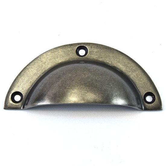 Antique Pewter Drawer Pull