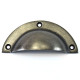 Antique Pewter Drawer Pull