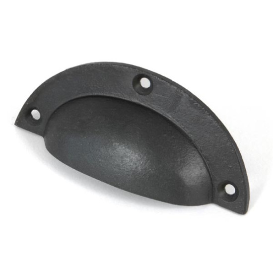 Blacksmith Beeswax Cup Drawer Pull