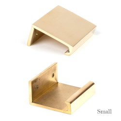 Plain Edge Pull - Polished Brass