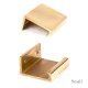 Plain Edge Pull - Aged Brass