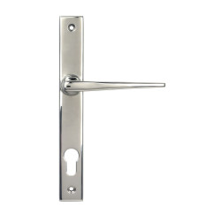 Eaton Slimline Lever Espagnolette Lock Set - Polished Marine Stainless Steel