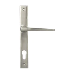 Eaton Slimline Lever Espagnolette Lock Set - Satin Marine Stainless Steel