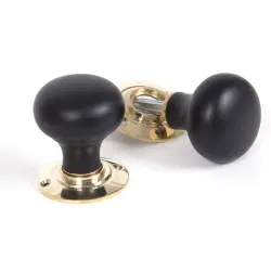 Ebony Knob Set