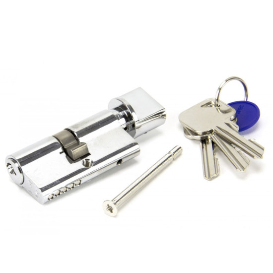 Euro Cylinder Thumbturn  - Polished Chrome