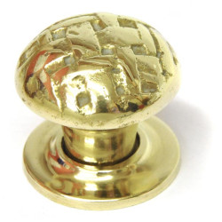 Brass Lattice Cabinet Knob