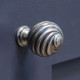Blacksmith Pewter Patina Twist Knob