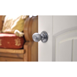 Kirkpatrick 1949 Rustic Round Cabinet Knob - Pewter Finish
