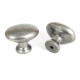 Blacksmith Pewter Patina Oval Knob