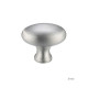 Oval Cupboard Knob - Satin Chrome