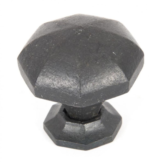 Blacksmith Beeswax Octagonal Cabinet Knob