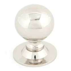 Polished Nickel Ball Cabinet Knob