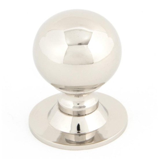 Polished Nickel Ball Cabinet Knob