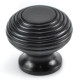 Beehive Ebony Cabinet Knob