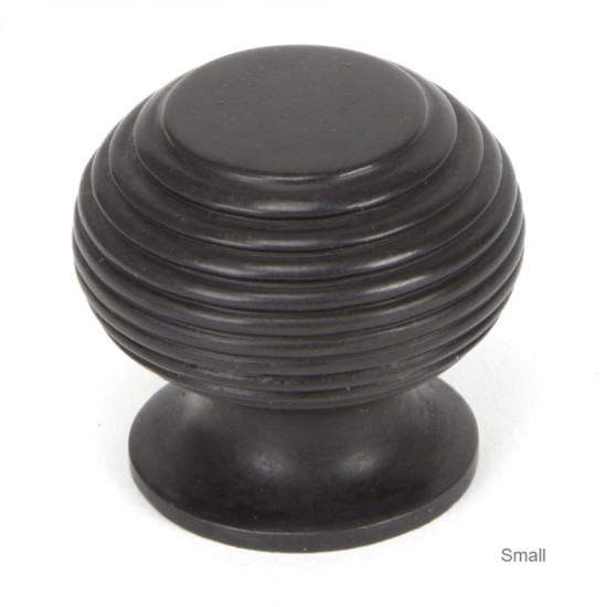 Aged Bronze Beehive Cabinet Knob