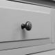 Blacksmith Pewter Patina Regency Cupboard Knob