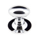 Polished Chrome Oval Cabinet Knob