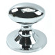 Polished Chrome Oval Cabinet Knob