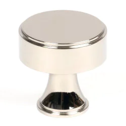 Polished Nickel Scully Cabinet Knob