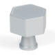 Satin Chrome Kahlo Cabinet Knob