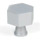 Satin Chrome Kahlo Cabinet Knob